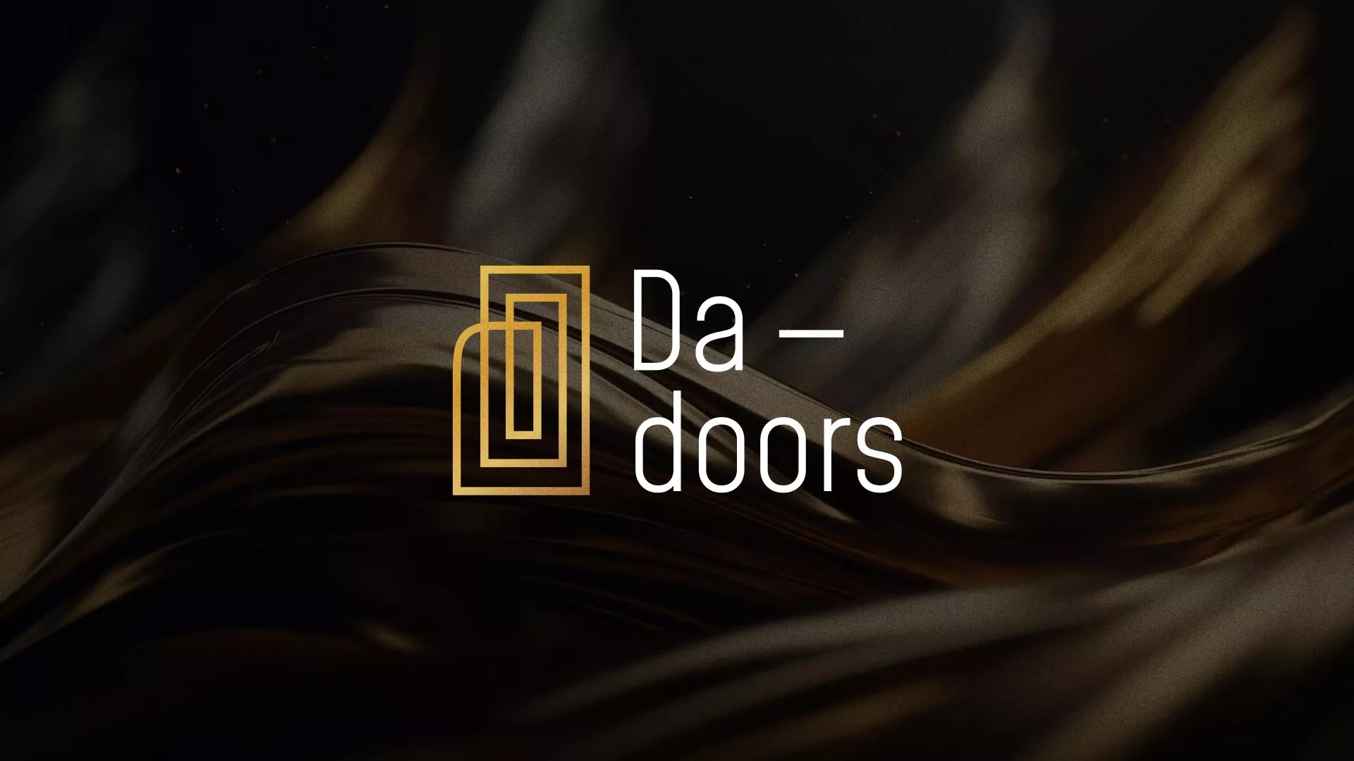 Разработка логотипа для компании «DA-DOORS» в Петергофе